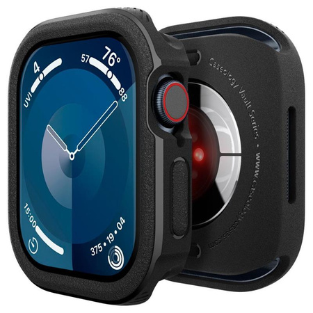 Spigen Caseology Vault - Gehäuse für Apple Watch 10 46 mm (Mattschwarz)