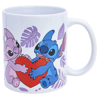 Disney Stitch - Tasse en céramique dans un coffret cadeau de la collection Stitch & Angel 325 ml
