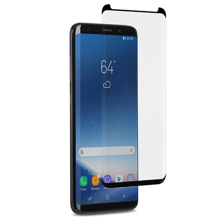 Moshi IonGlass - Verre de protection d'écran pour Samsung Galaxy S9 (Noir)