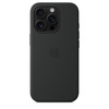 Apple Silicone Case - Coque en silicone avec MagSafe pour iPhone 16 Pro (noir)