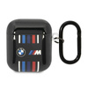 BMW Multiple Coloures Lines - pouzdro pro AirPods 1/2 gen (černé)