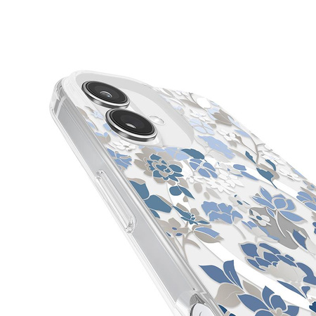 Kate Spade New York Protective Gems MagSafe - Case for iPhone 16 (Flowerbed Blue)