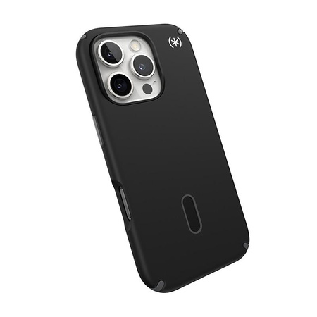 Speck Presidio2 Pro ClickLock & MagSafe - iPhone 16 Pro Case (Black / Slate Grey / White)