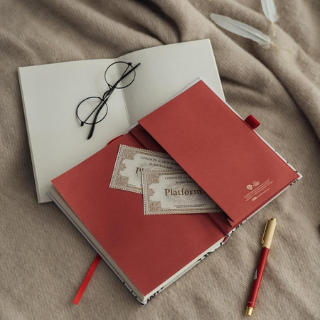 Harry Potter - A5 notebook/notepad with Hedwig pen