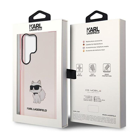 Karl Lagerfeld IML NFT Choupette - Samsung Galaxy S23 Ultra Case (pink)