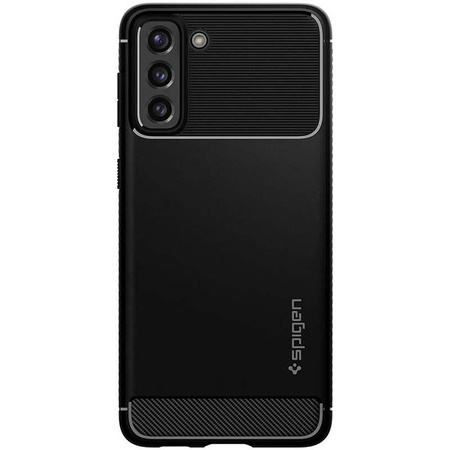 Spigen Rugged Armor - tok Samsung Galaxy S21 5G (fekete)