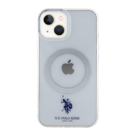 US Polo Assn MagSafe Collection - iPhone 15 Case (transparent)