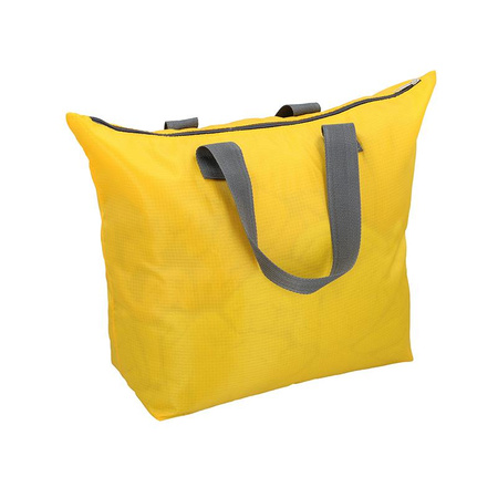 FOLDABLE SHOPPING TRAVEL BAG, Carry-on Luggage, Dunlop Yellow
