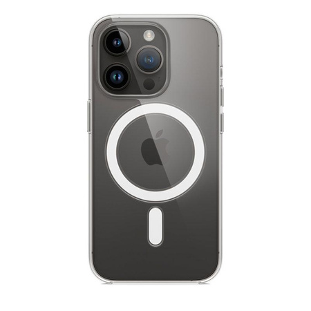 Apple Clear Case - Étui MagSafe pour iPhone 14 Pro (transparent)