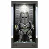 Avengres - Figurine de collection Iron Man Mark I avec Hall of Armor (argent)