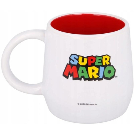 Super Mario - Keramický hrnek 355 ml (bílý)
