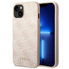 Guess 4G Metal Gold Logo - iPhone 14 Plus Case (pink)