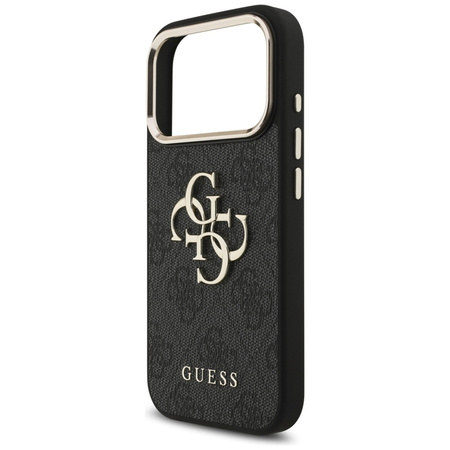 Guess 4G Big 4G Classic Logo - Case iPhone 17 Pro (Black / Gold)