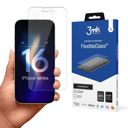 3mk FlexibleGlass - Verre hybride pour iPhone 16 Pro Max