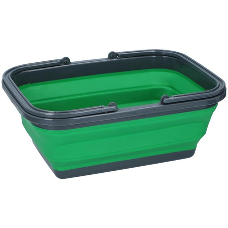 Dunlop - Panier pliant avec poignées (vert)