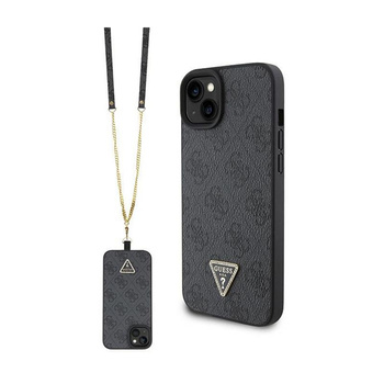 Guess Crossbody 4G Metal Logo - iPhone 15 Case (black)