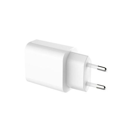 Crong USB-C Travel Charger – USB-C Power Delivery 20W Wall Charger (White)
