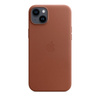 Apple Leather Case - Étui en cuir avec MagSafe pour iPhone 14 Plus (umbra)