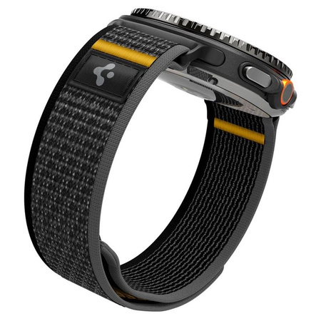 CZARNY PASEK SPIGEN DO GALAXY WATCH 8 | 8 Classic 40 | 44 | 46, Oddychający