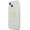 Guess Glitter 4G Big Logo - étui pour iPhone 13 mini (transparent)