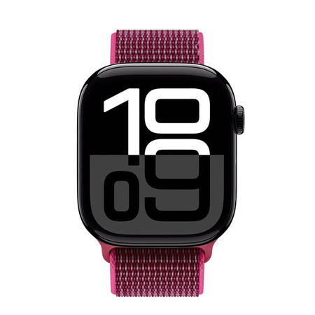 Crong Nylon - Sportszíj Apple Watch 38/40/41/42 mm-hez (Magenta Fusion)