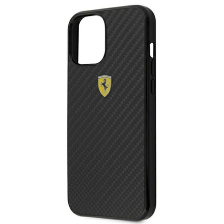 FERRARI On Track Carbon - iPhone 12 Pro Max Case (black)