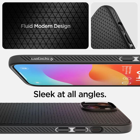 Spigen Liquid Air - pouzdro pro iPhone 15 Plus (matně černé)