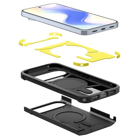 ETUI DO GOOGLE PIXEL 10 PRO XL do MAGSAFE SPIGEN ARMOR ORYGINALNE CZARNE