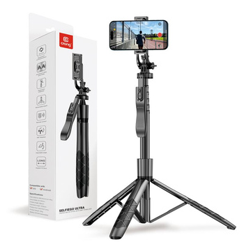 BLUETOOTH SELFIE STICK MIT PILOT MIT STABIL, für Telefon, GoPro, Crong SelfieGo Ultra