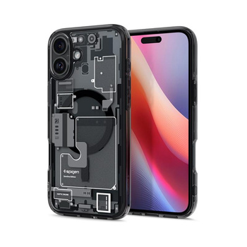 Spigen Ultra Hybrid MagSafe - étui pour iPhone 16 (Zero One)