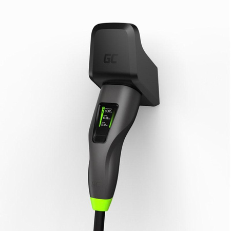 Green Cell - Habu Halterung für Elektroauto-Ladekabel für Typ 2 Stecker
