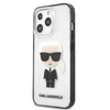 Karl Lagerfeld Ikonik Karl- pouzdro pro iPhone 13 Pro Max (průhledné / černý rámeček)