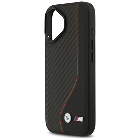 BMW M Carbon Line & Logo MagSafe - Case iPhone 17 (red)