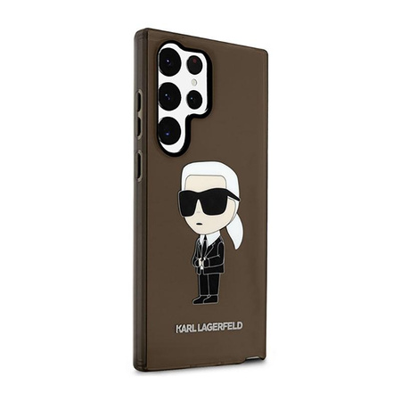 Karl Lagerfeld IML NFT Ikonik - Hülle für Samsung Galaxy S23 Ultra (Schwarz)