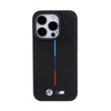 BMW Quilted Tricolor MagSafe - iPhone 15 Pro Case (black)