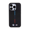 BMW Quilted Tricolor MagSafe - iPhone 15 Pro Max Case (noir)
