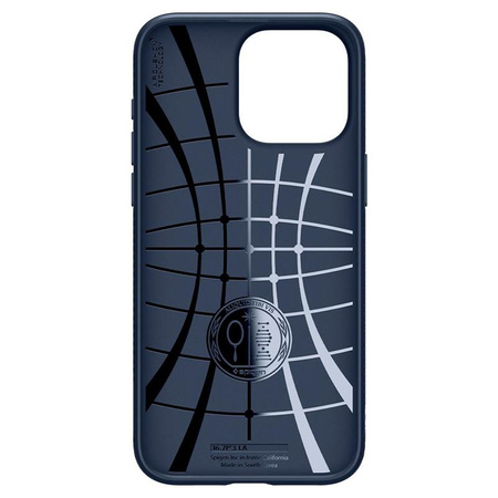 Spigen Liquid Air - Case for iPhone 15 Pro (Navy Blue)