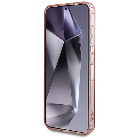 Karl Lagerfeld Rhinestones Karl Head Logo - Samsung Galaxy S25 Case (pink)