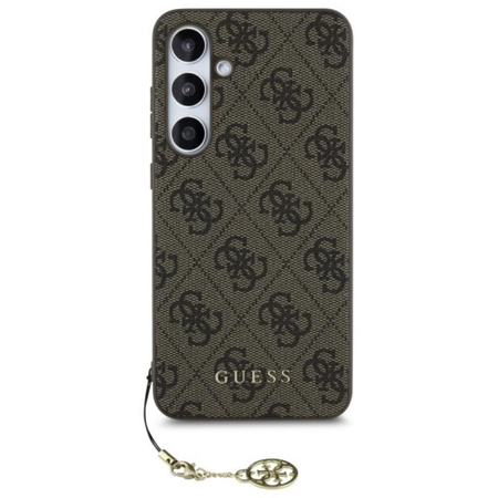 Collection Guess 4G Charms - Etui Samsung Galaxy S24 FE (marron)