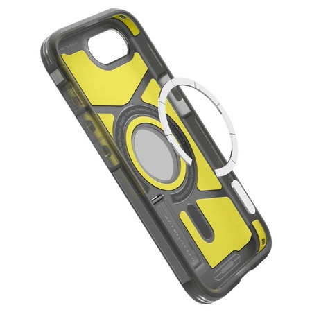 Spigen Tough Armor MagSafe - tok iPhone 16e készülékhez (Frost Black)