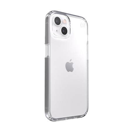 Speck Presidio Perfect-Clear - Coque pour iPhone 13 avec revêtement MICROBAN (transparent)