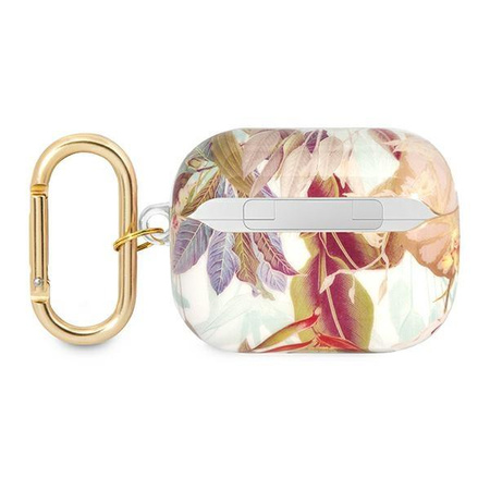 Guess Flower - Pouzdro pro Airpods Pro (fialové)