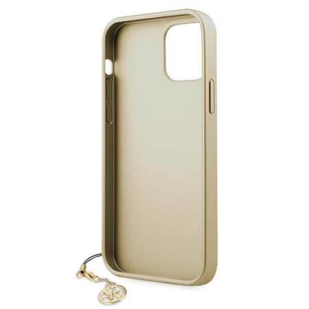 Guess 4G Charms Collection - iPhone 12 / iPhone 12 Pro tok (szürke)