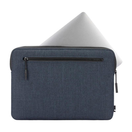 Incase Compact Sleeve in Woolenex - Housse avec pochette MacBook Pro 14" (M4/M3/M2/M1/2024-2021) (bleu marine)