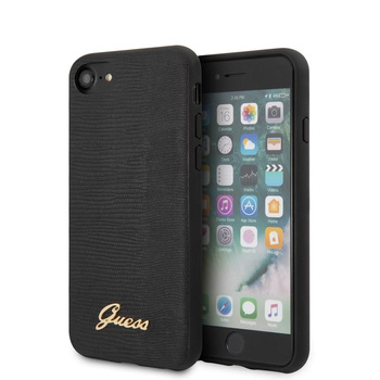 Guess Lizard Case - Etui iPhone SE 2020 / 8 / 7 (Black)