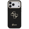 Guess Fixed Glitter Big 4G Metal Frame - Hülle iPhone 17 Pro Max (schwarz)
