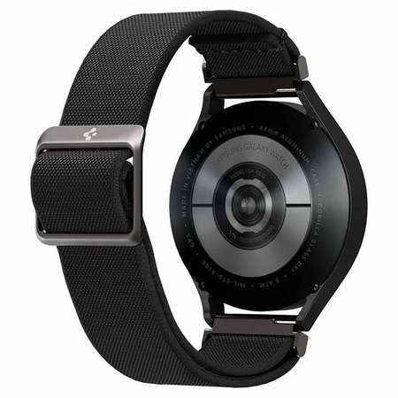 Spigen Fit Lite Band - Armband für Samsung Galaxy Watch 4 / 5 / 5 Pro / 6 (Schwarz)