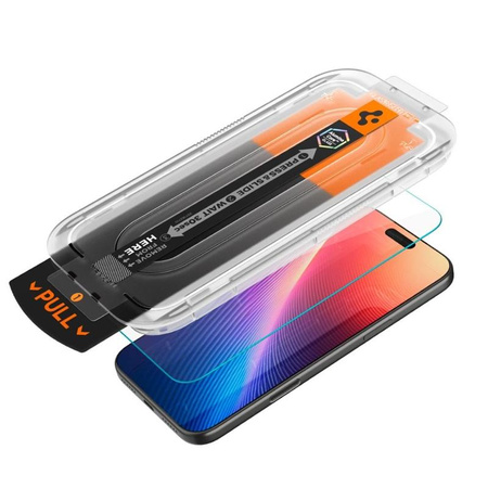 Spigen GLAS.TR EZ Fit Pro – Gehärtetes Glas für iPhone 17 Pro Max / 16 Pro Max