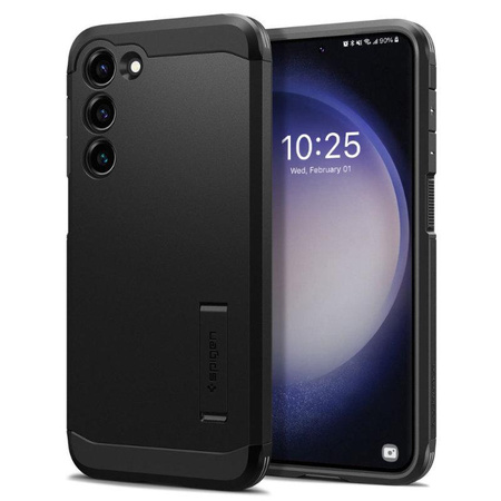 Spigen Tough Armor - Gehäuse für Samsung Galaxy S23+ (Schwarz)