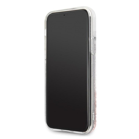 Karl Lagerfeld K-Peek A Boo - iPhone 11 Case (Glitter Pink Gold)